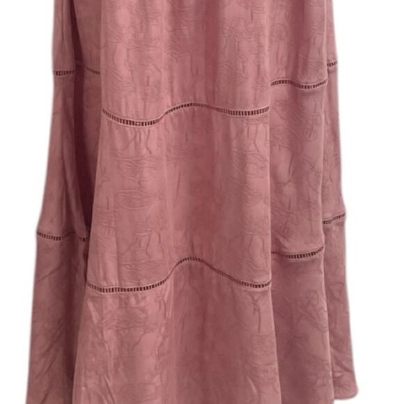 NWT Shore Desert Rose Strapless Maxi Dress. Size XL. floral pink long flowy NEW - Picture 12 of 12